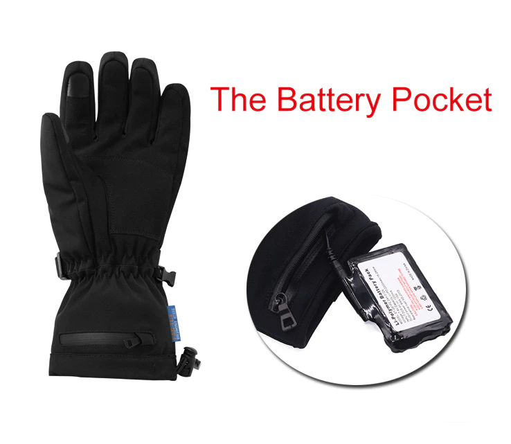 Dr. Warm heating rechargeable heated gloves for winter