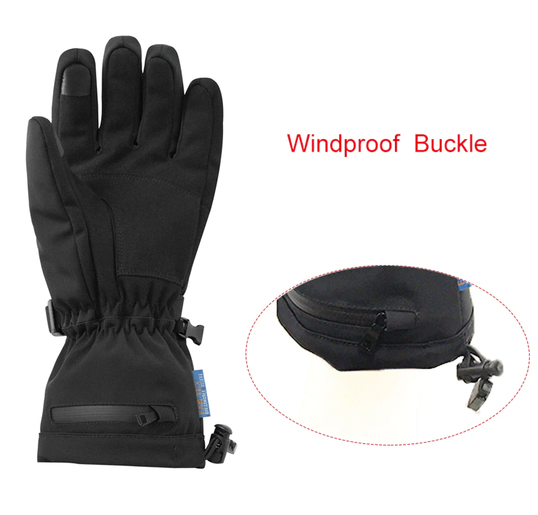 Dr. Warm women electronic gloves with prined pattern for home