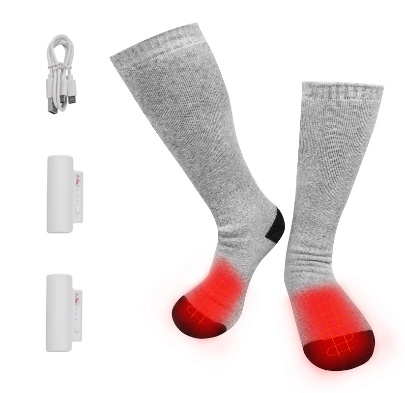 Dr. Warm cotton battery heated socks improves blood circulation for winter-1