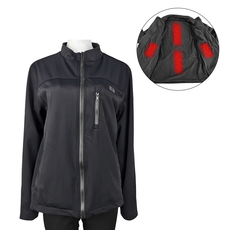 Dr. Warm grid heated winter jacket with arch support design for winter