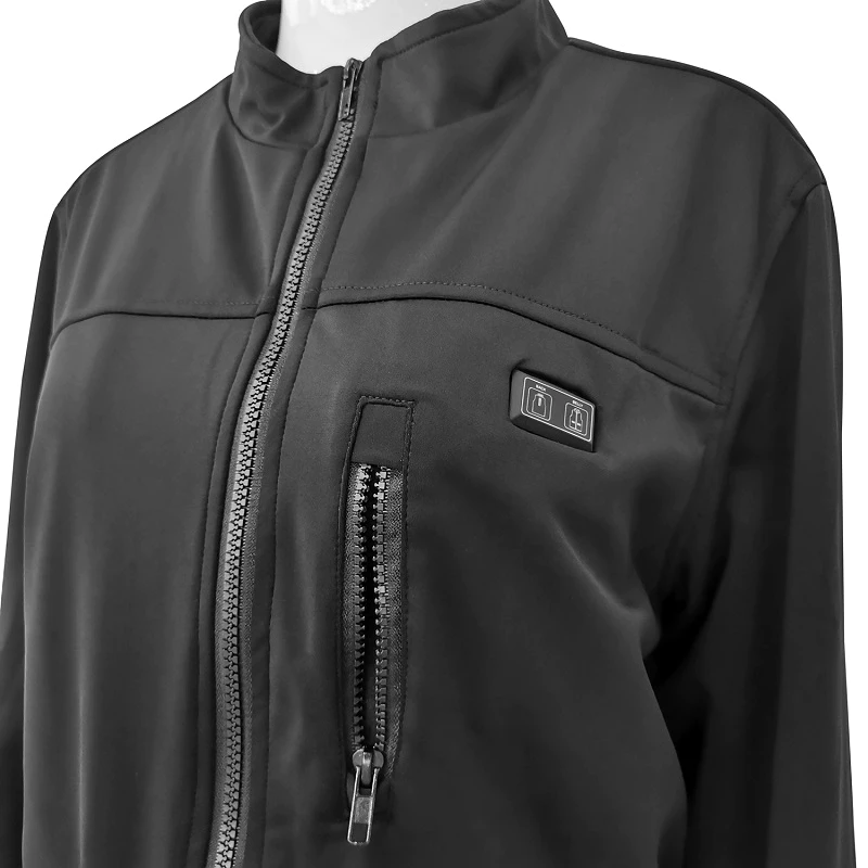 Dr. Warm grid heated winter jacket with arch support design for winter