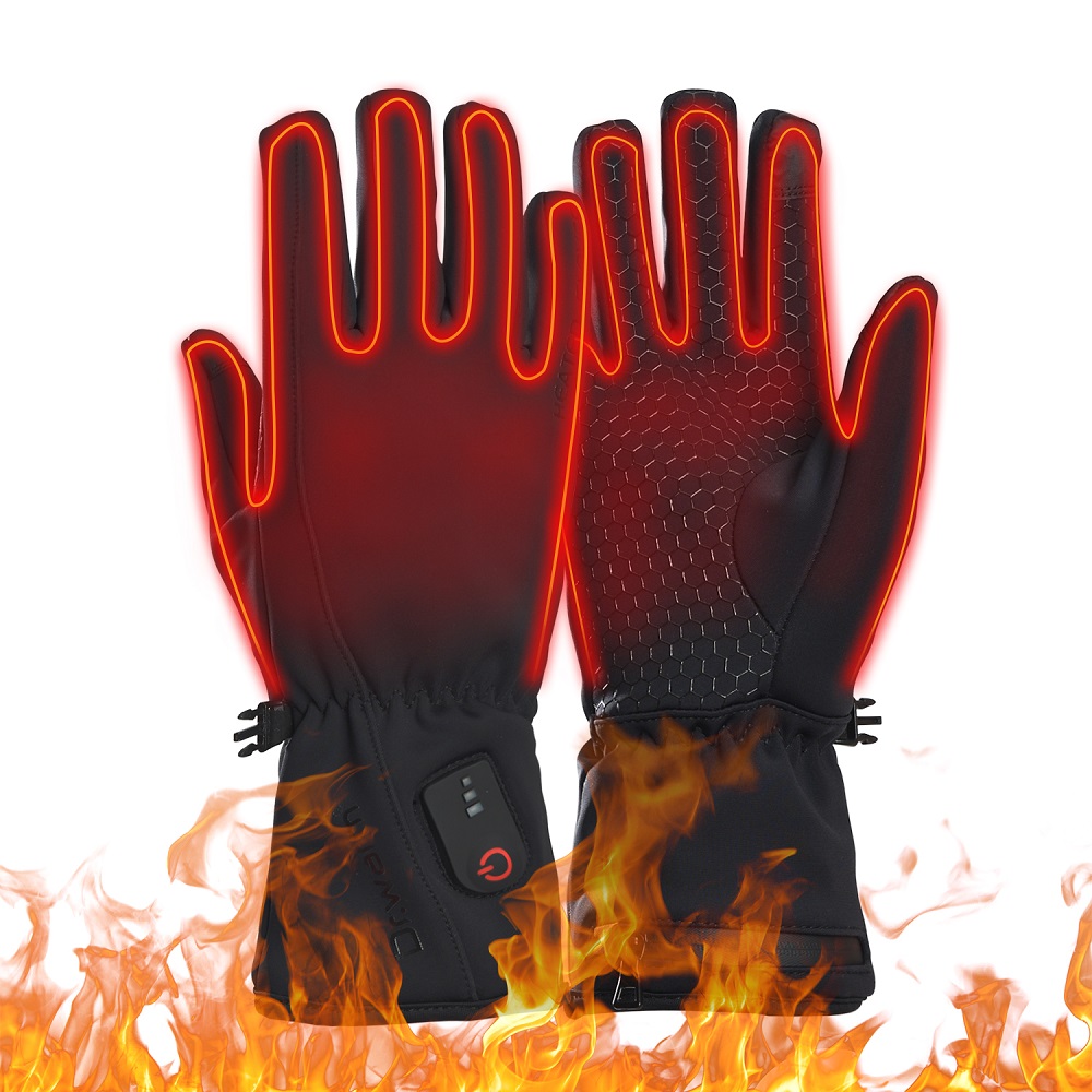 suitable heated winter gloves screen improves blood circulation for winter-2