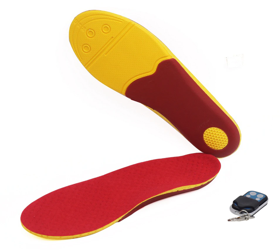 Manual Control R4 Warmer Heated Insoles Dr.Warm Rechargeable Battery powered