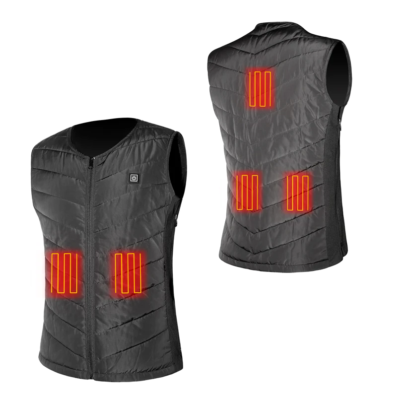 Wholesale Heated Vest keep warm coat waterproof outdoor Softshell Windproof Battery Powered