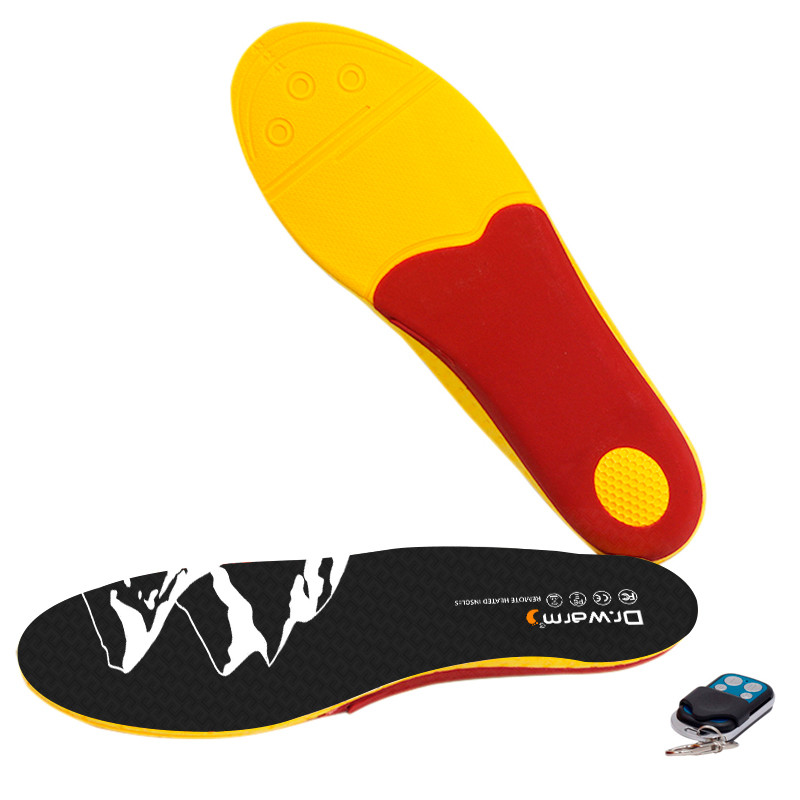 Dr.warm Remote Controlled Heating Insole  Rechargeable Built-in Battery for Winter Warming
