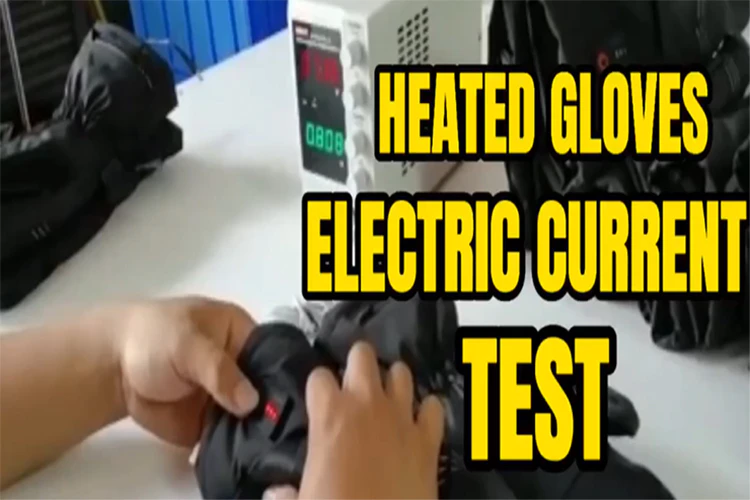 How to Detect the Current of G23 7.4V Heated Gloves?