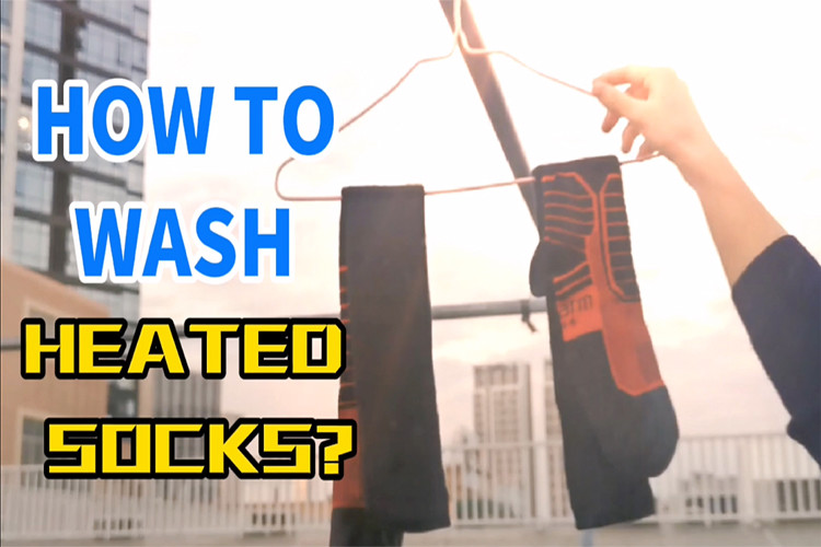 How to Wash the Heated Socks in the Washing Machine?