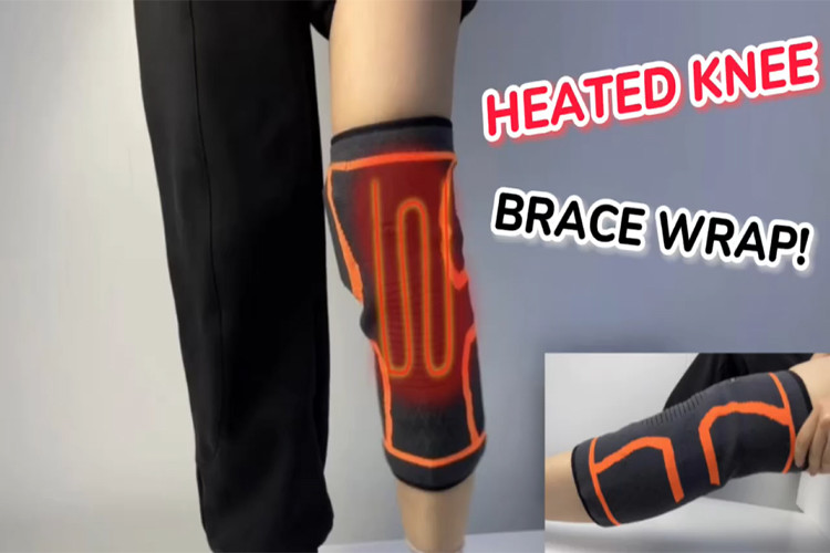 Get Relief From Knee Pain with Heating knee brace warp