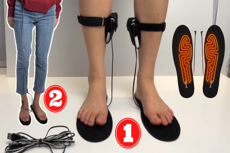 Two ways to use W1 ultra-thin heated insoles!!