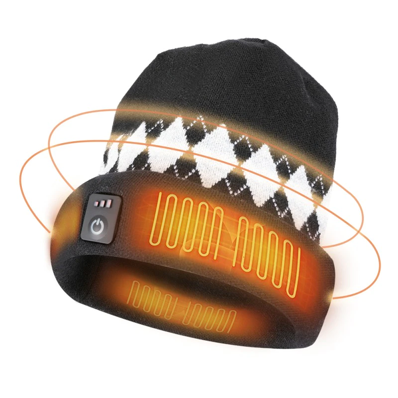 New Design Thermal Heated Hat Rechargeable Comfort Electric Winter Hats