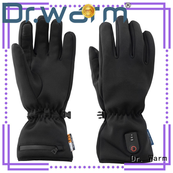 Dr. Warm outdoor rechargeable battery heated gloves for winter