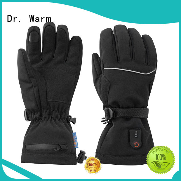 Dr. Warm women electronic gloves with prined pattern for home