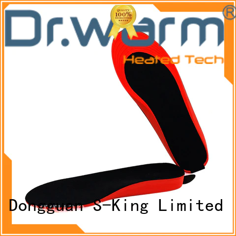 Dr. Warm golfing electric shoe insoles suit your foot shape for ice house
