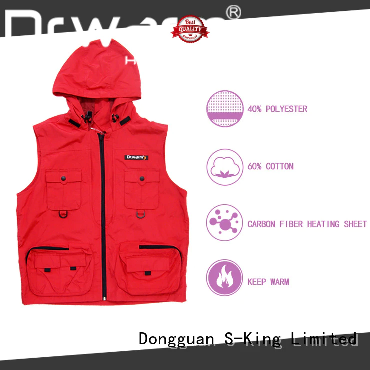 heated vest mens control for winter Dr. Warm