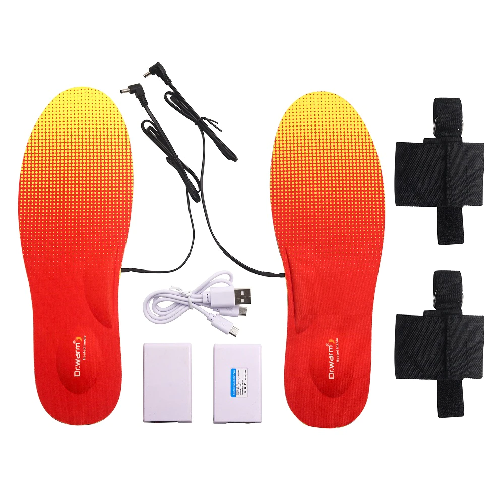 rechargeable heated sole skiing suit your foot shape for ice house