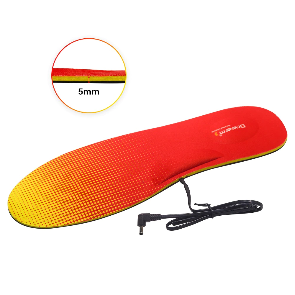 Dr. Warm warmer heated insoles for hunting skiing ice house