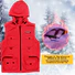 Heated vest fishing hunting riding winter use health care back&breast heating area smart control female warming clothing