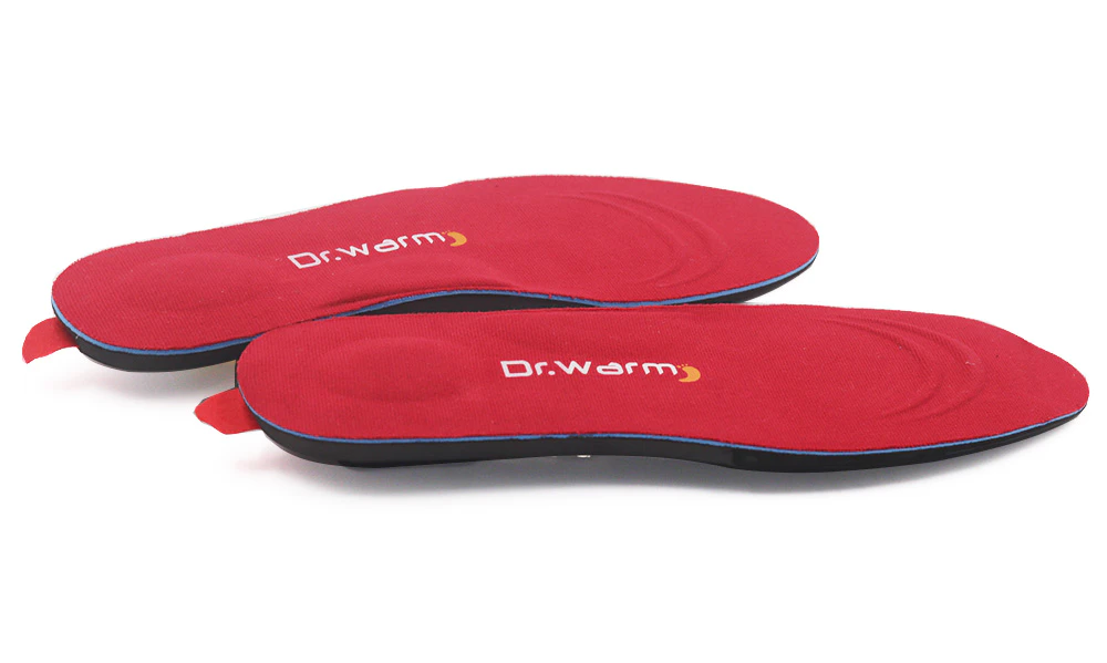 Dr. Warm wire battery powered insoles with cotton for outdoor