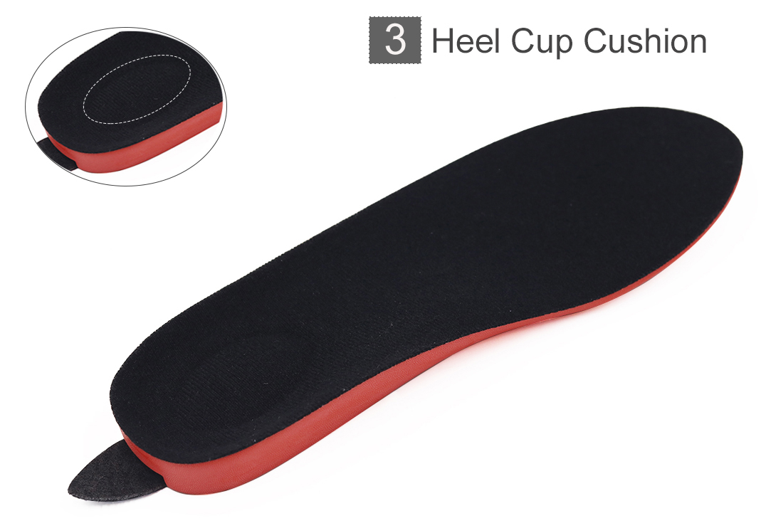 control electric insoles foot warmers hunting fit to most shoes for indoor use-12