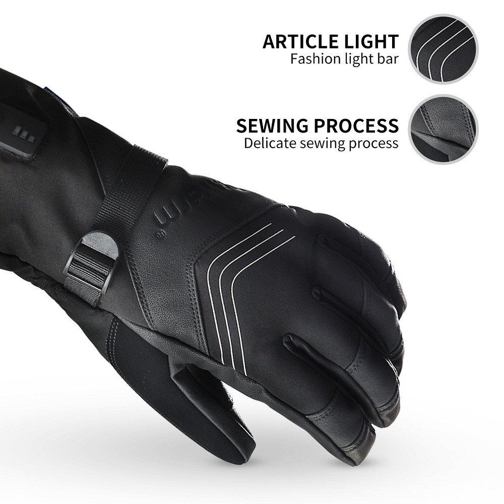 Dr. Warm heated bicycle gloves