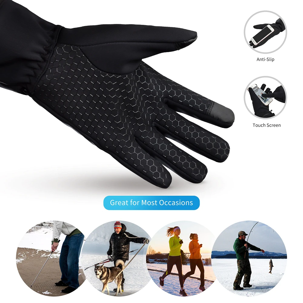 Dr. Warm electric ski gloves