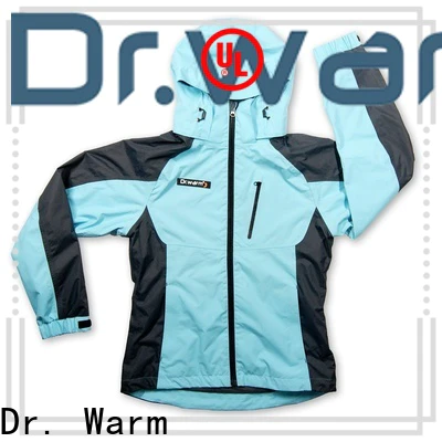 grid heated safety jacket clothes with shock absorption for outdoor