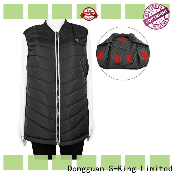 Dr. Warm healthy electric heated vest with prined pattern for home