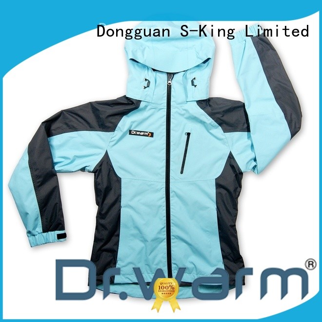 grid battery warm jacket winter with shock absorption for outdoor