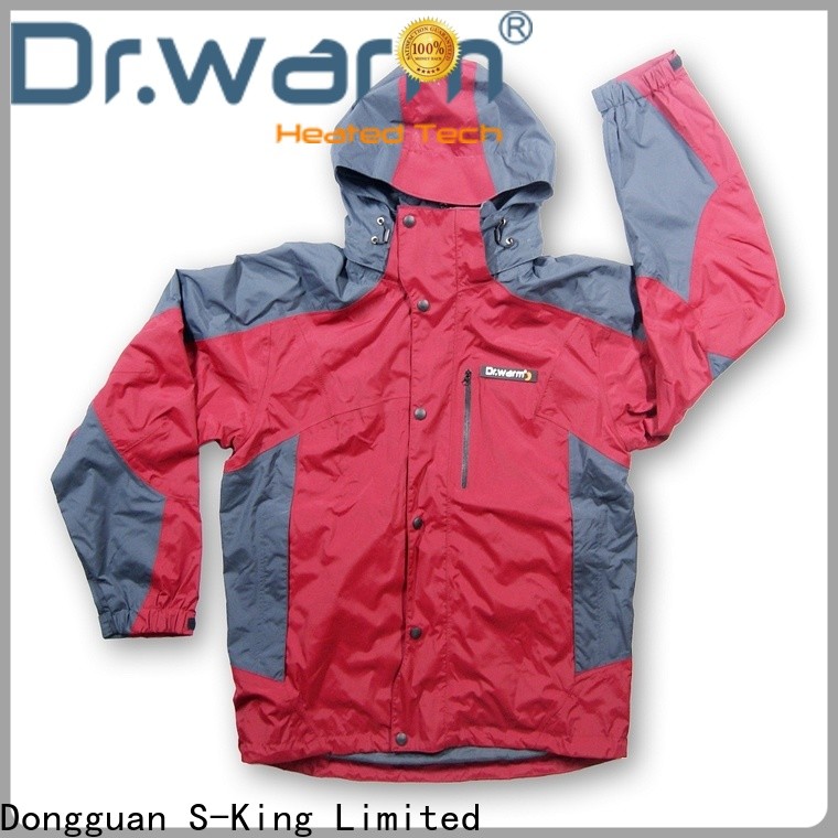 universal cheap heated jacket outdoor with arch support design for winter