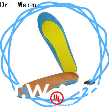 Dr. Warm control electric shoe insoles with cotton for outdoor