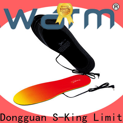 Dr. Warm rechargeable battery powered heated insoles fit to most shoes for winter
