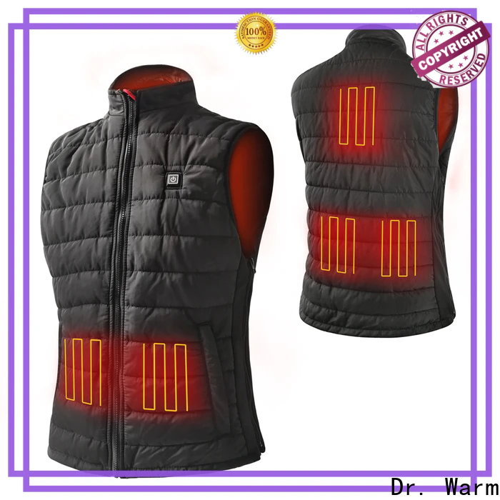online battery warm jacket waterproof with arch support design for ice house