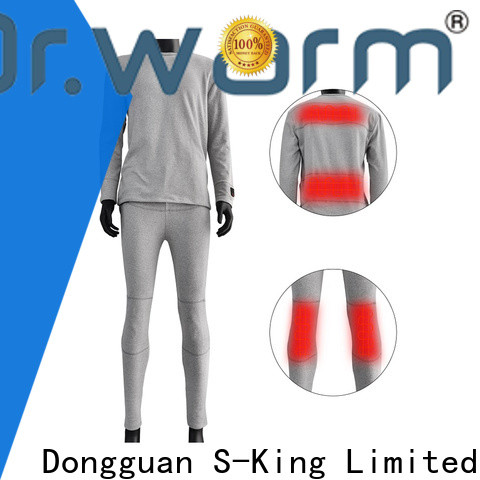 Dr. Warm comfortable heat gear base layer with prined pattern for home