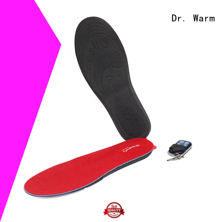 Dr. Warm electric heat insoles for boots with cotton for ice house