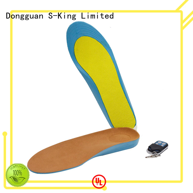 Dr. Warm warm heated bluetooth insoles with cotton for indoor use