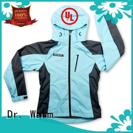 Dr. Warm universal heated waterproof jacket with shock absorption for winter