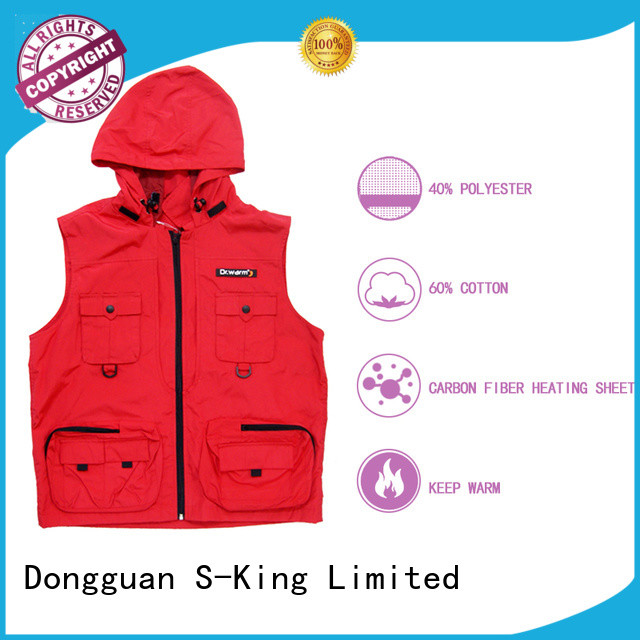 Dr. Warm heated battery operated heated vest keep you warm all day for outdoor