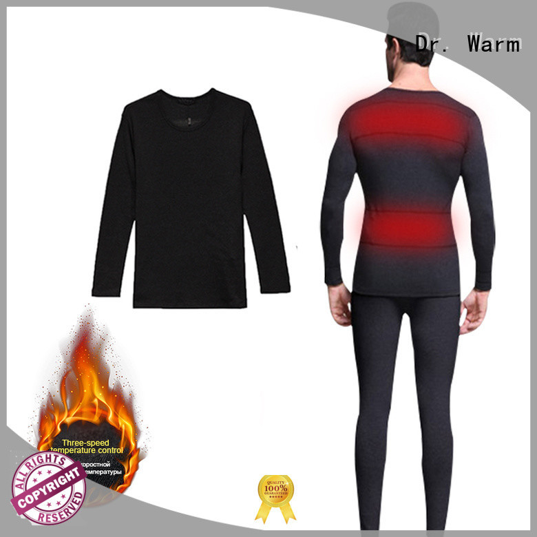 comfortable electric heated underwear warm improves blood circulation for ice house