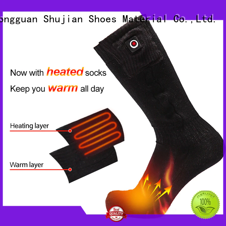 Custom outdoor heated socks warm Dr. Warm