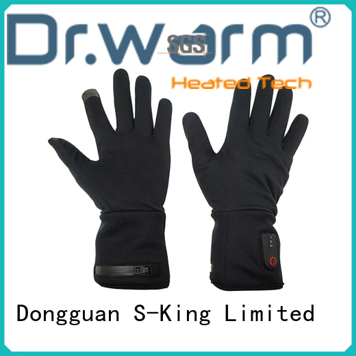 women rechargeable battery heated gloves improves blood circulation for indoor use Dr. Warm