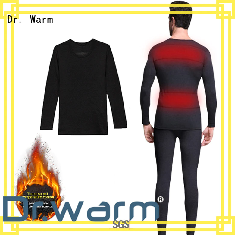 Dr. Warm comfortable heated under clothes level for indoor use