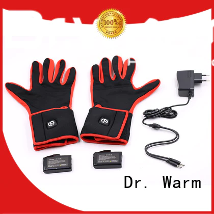 Dr. Warm online rechargeable battery heated gloves improves blood circulation for home