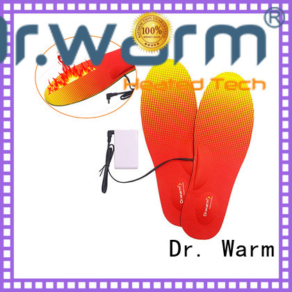 protect battery powered heated insoles fit to most shoes for home Dr. Warm