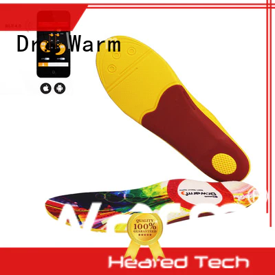 Dr. Warm warmer electric heated shoe insoles with cotton for indoor use