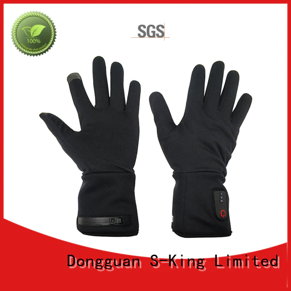 online electronic gloves winter with prined pattern for winter