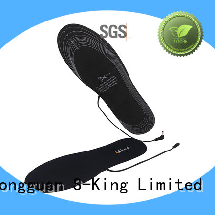 control remote control heated insoles rechargeable with cotton for home