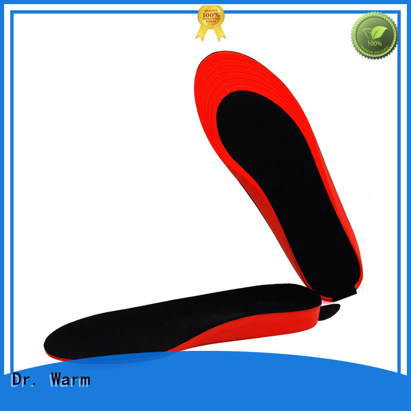 Dr. Warm wire battery operated insoles suit your foot shape for indoor use