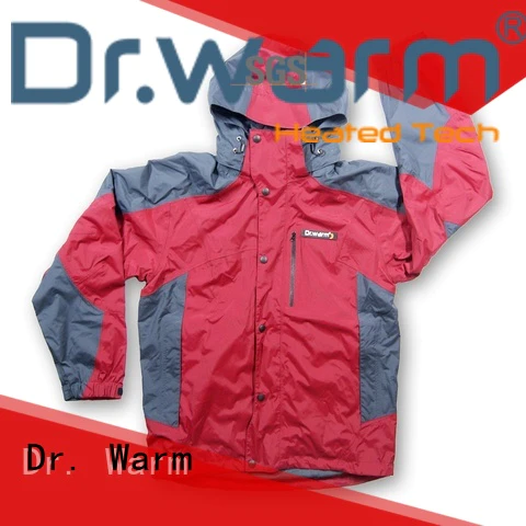 Dr. Warm online battery operated heated jacket with arch support design for winter