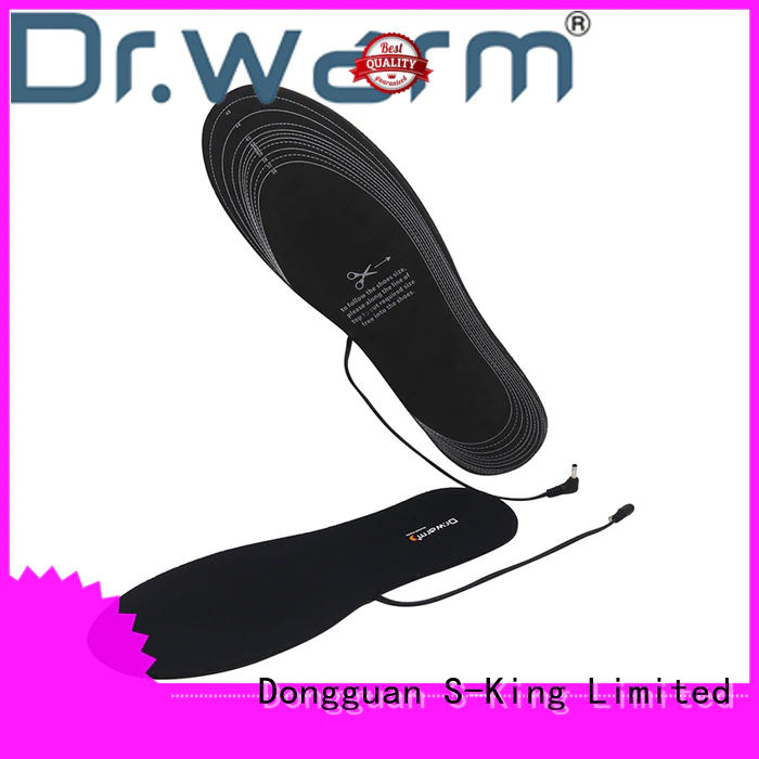 Dr. Warm hunting heated insoles bluetooth fit to most shoes for winter