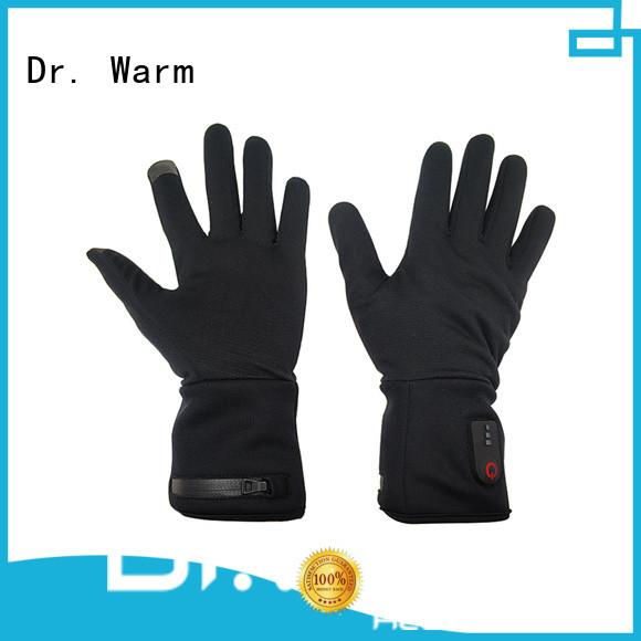 suitable electrical hand gloves skiing with prined pattern for winter